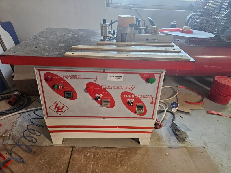 Masina de aplicat cant rotund si drept,