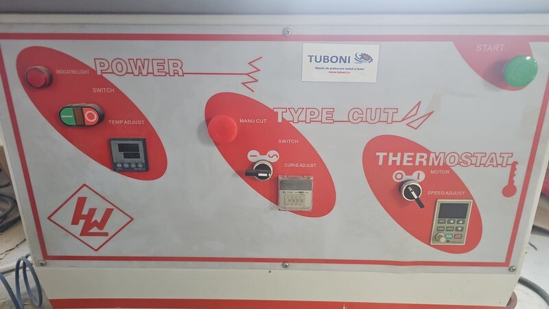 Masina de aplicat cant rotund si drept,